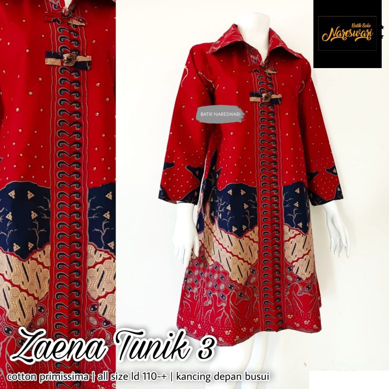 ZAENA TUNIK 3.BATIK KEKINIAN