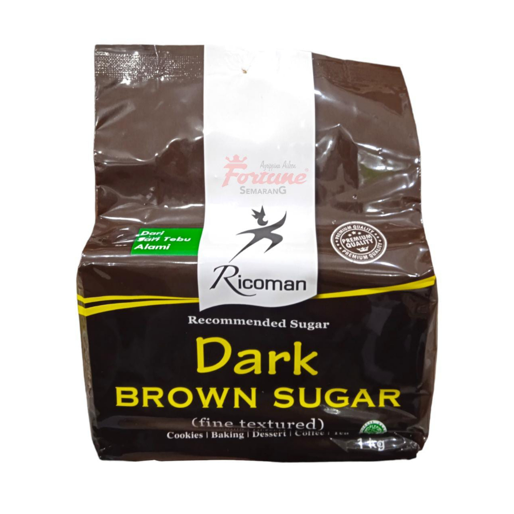 

RICOMAN DARK BROWN SUGAR 1KG
