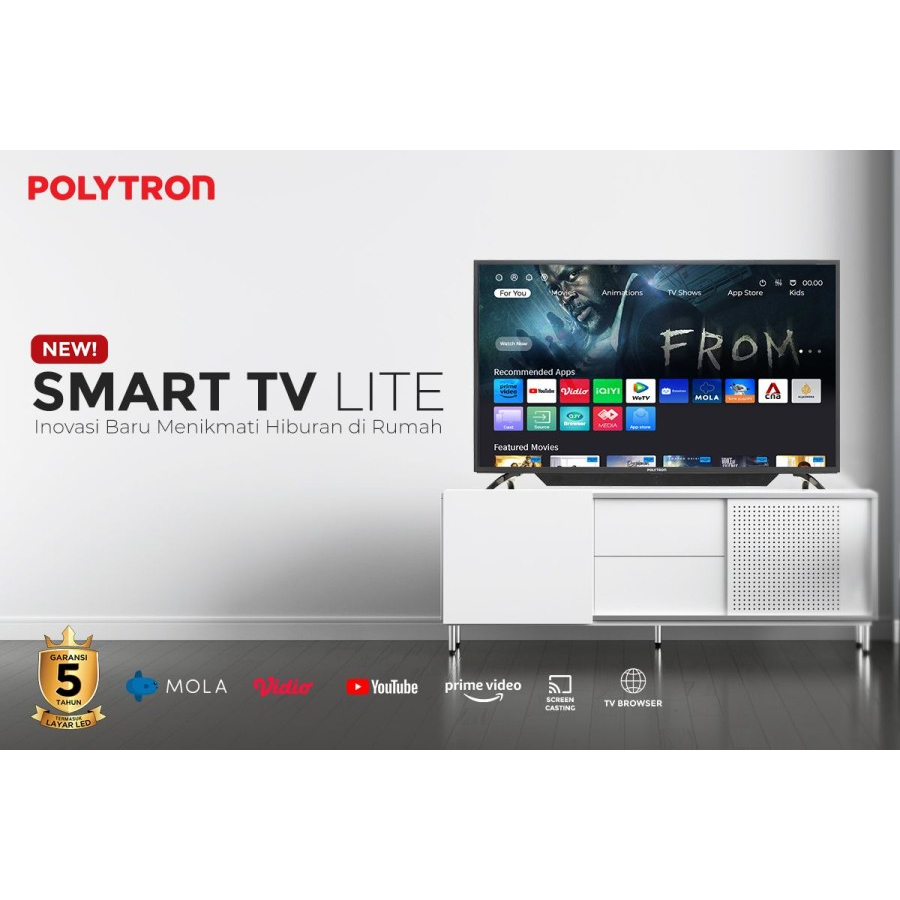 POLYTRON SMART LITE DIGITAL TV 43″ PLD 43CV1569  43 inch