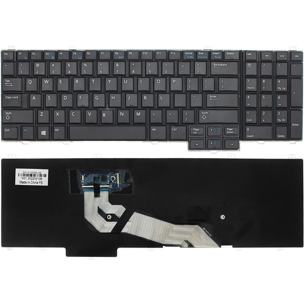 Keyboard Dell Latitude E5540 15-5000 H93Y8 NSK-LEBUC 04RNXY