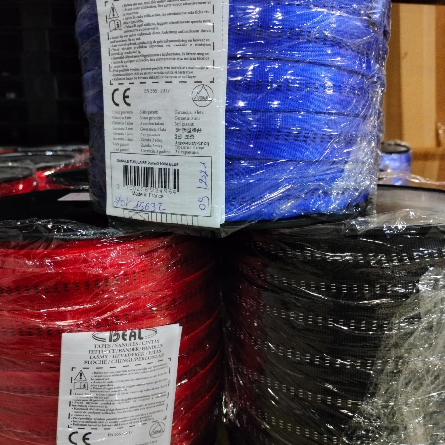 Beal Webbing Tubular 26mm x 1mtr