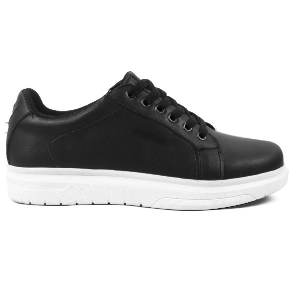 Sepatu Sneakers Wanita V 5262 Brand Varka Sepatu Kets Olahraga Kuliah Jalan Jalan Harga Murah Berkualitas - Hitam
