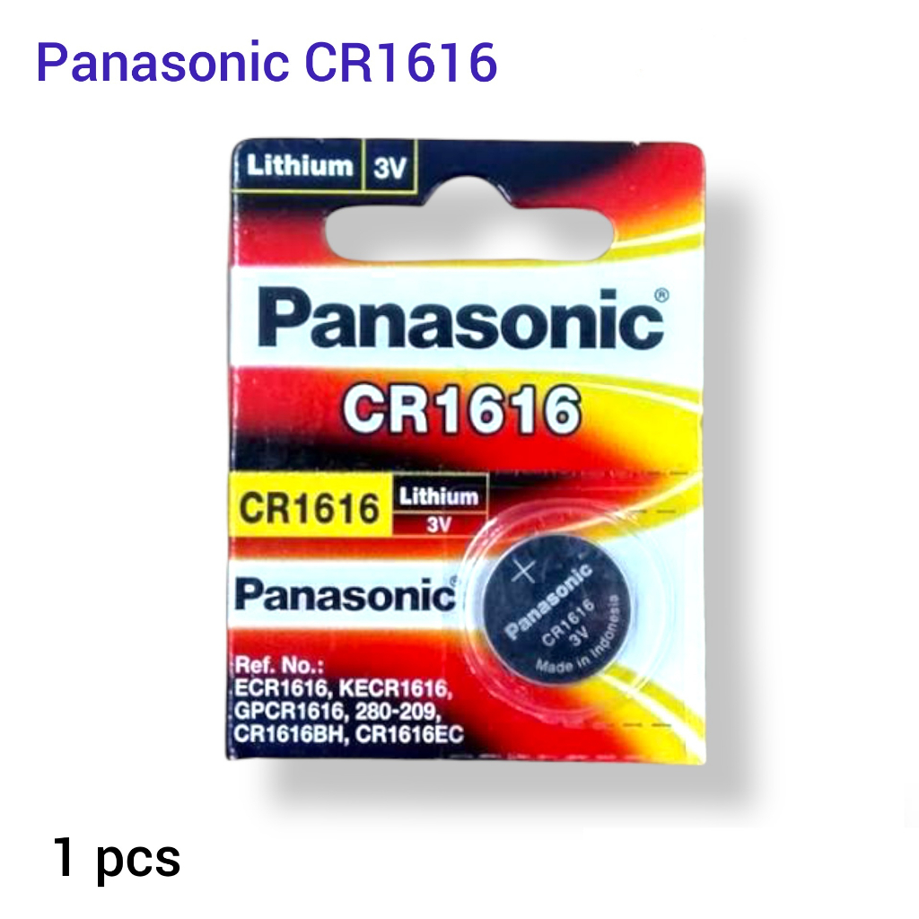 Battery Panasonic CR1616 3V Lithium - Batu Baterai Batere coin CR-1616