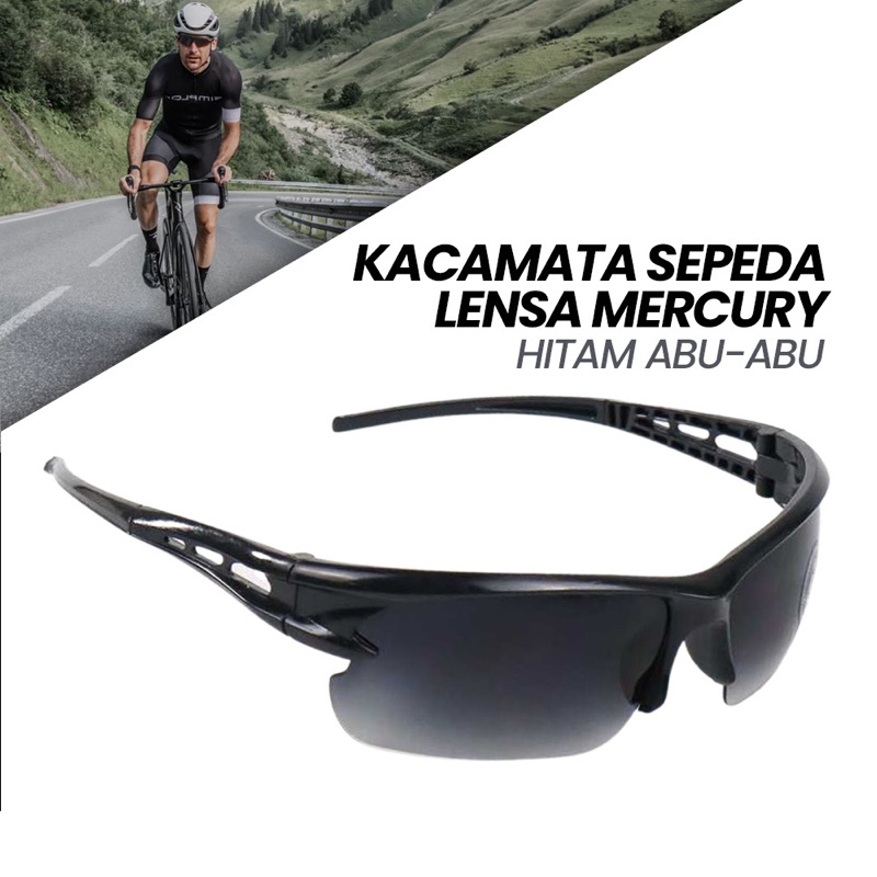 KACA MATA SEPEDA LENSA MERCURY