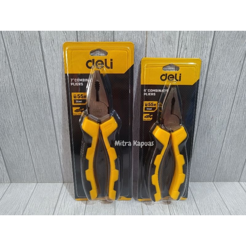 TANG KOMBINASI DELI 6 INCH / 7 INCH / TANG POTONG / DELI LINESMAN PLIERS