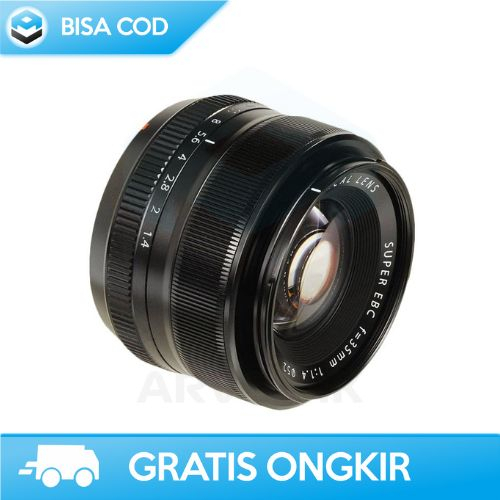 FUJINON 35MM F1.4 R LENSA KAMERA FUJIFILM MIRROLESS ANGLE PRIME SECOND