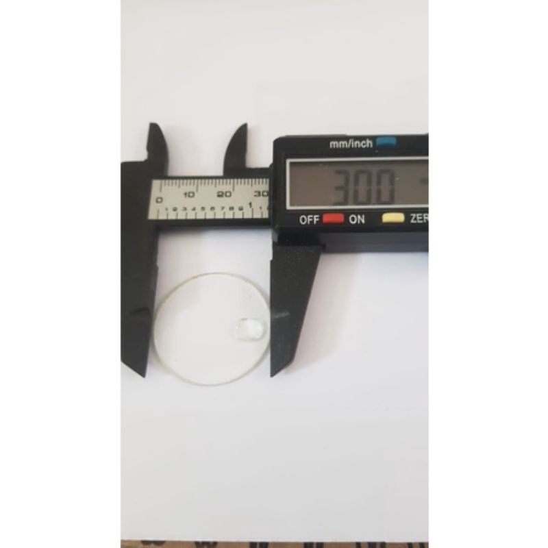 kaca datar 1 mm plus kaca pembesar jam tangan rolex