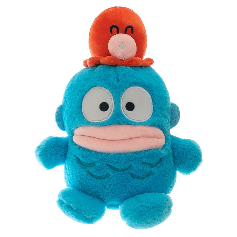 MAINAN BONEKA HANGYODON IKAN BIRU OCTOPUS GURITA BLUE FISH