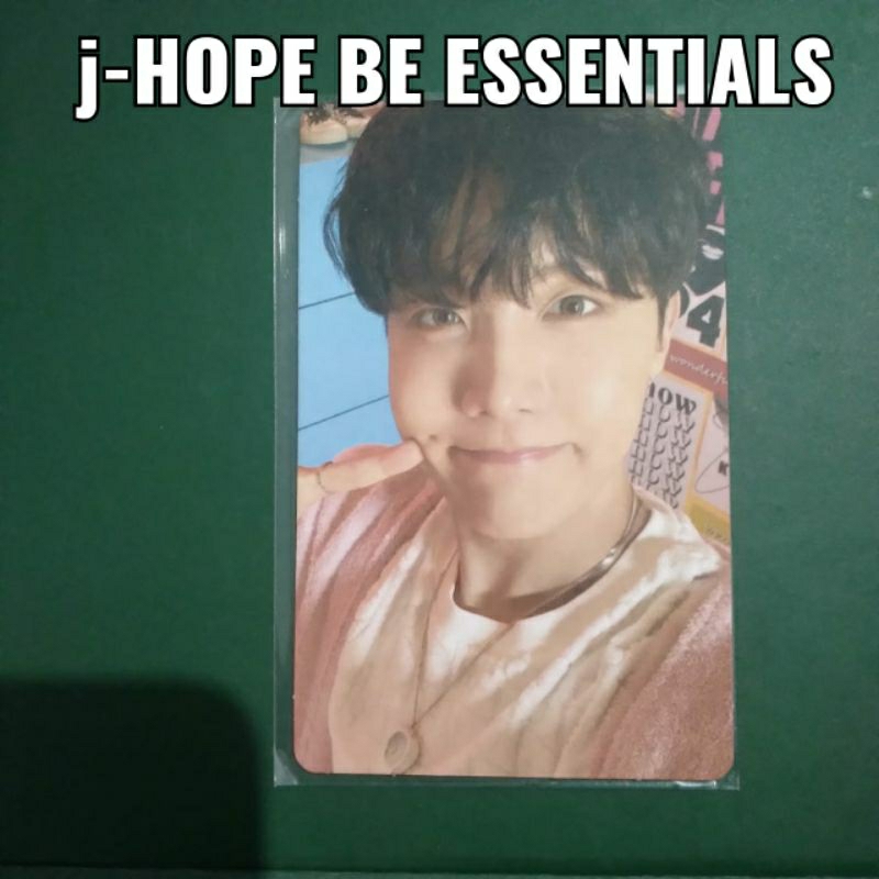 Official Photocard(PC) jhope(Hoseok) Be Essentials BTS