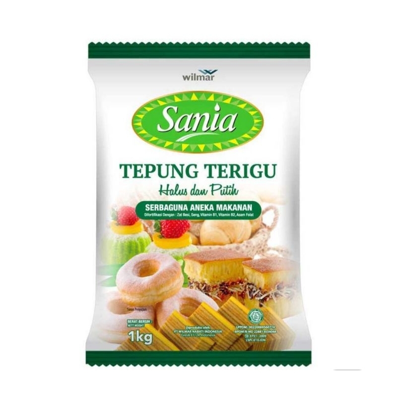 

Sania Tepung Terigu Serbaguna 1Kg