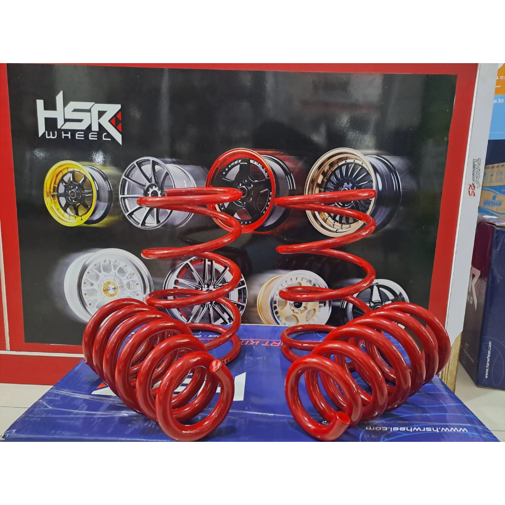 PER CEPER MOBIL HONDA FREED TAHUN 2012-2022 - LOWERING KIT HONDA FREED HSR RED
