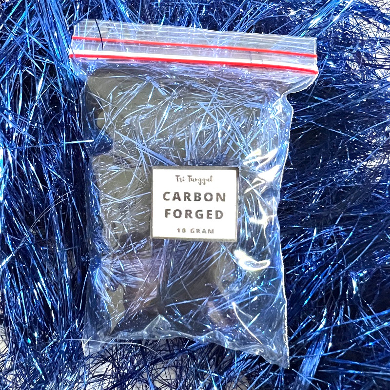 Serat Carbon Forged Isi 10gr Warna Biru Blue Warni Campuran Chopped Serat Premium Metalik Karbon Kev