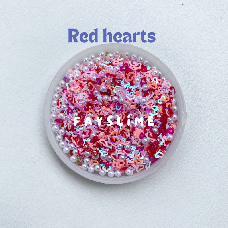 Glitter botol bentuk bintang love kerang warna warni untuk glitter slime