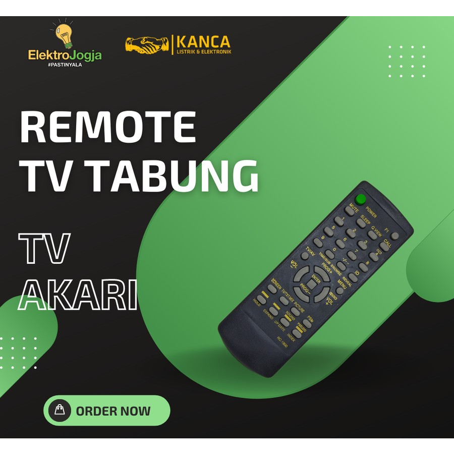 REMOTE TV TABUNG AKARI UNIVERSAL