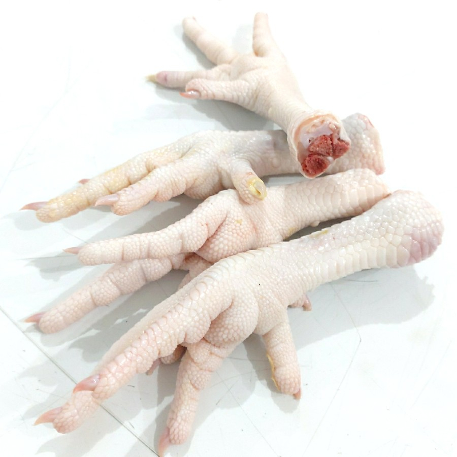 

Ayam Ceker Kaki 1/2kg - 1kg, Plastik PE