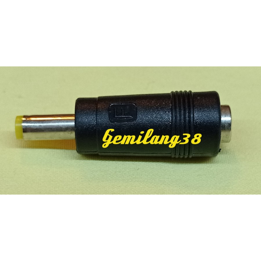 4.8mm*1.7mm Sambungan Jack DC/Female to Male Over Connector Jack DC K