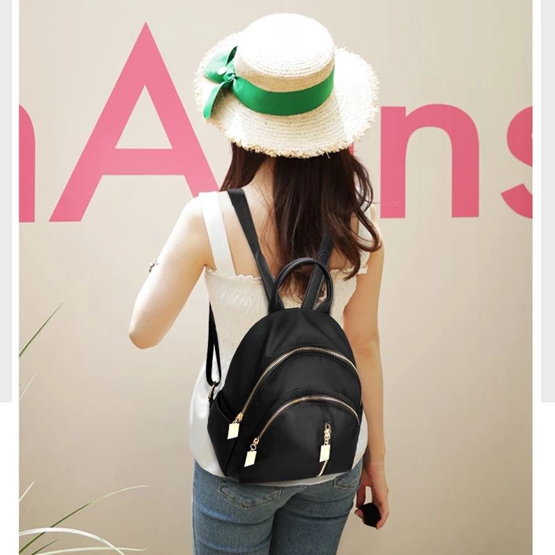 Tas Ransel Wanita Mini Korea Backpack Cewek Kecil Sekolah Fashion Bag Kekinian