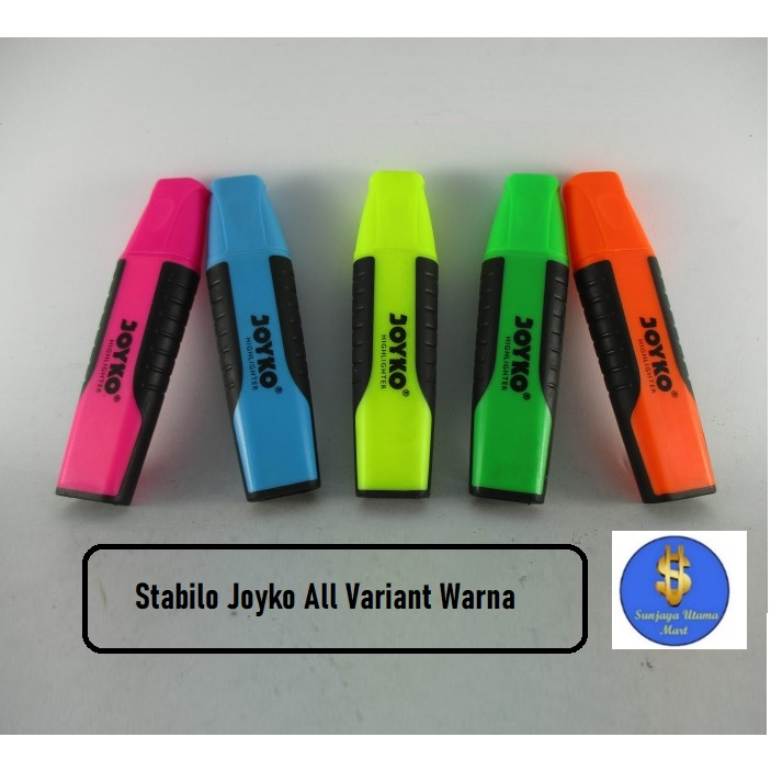 

Stabilo Joyko Highlighter All Variant Warna-Joyko Stabilo