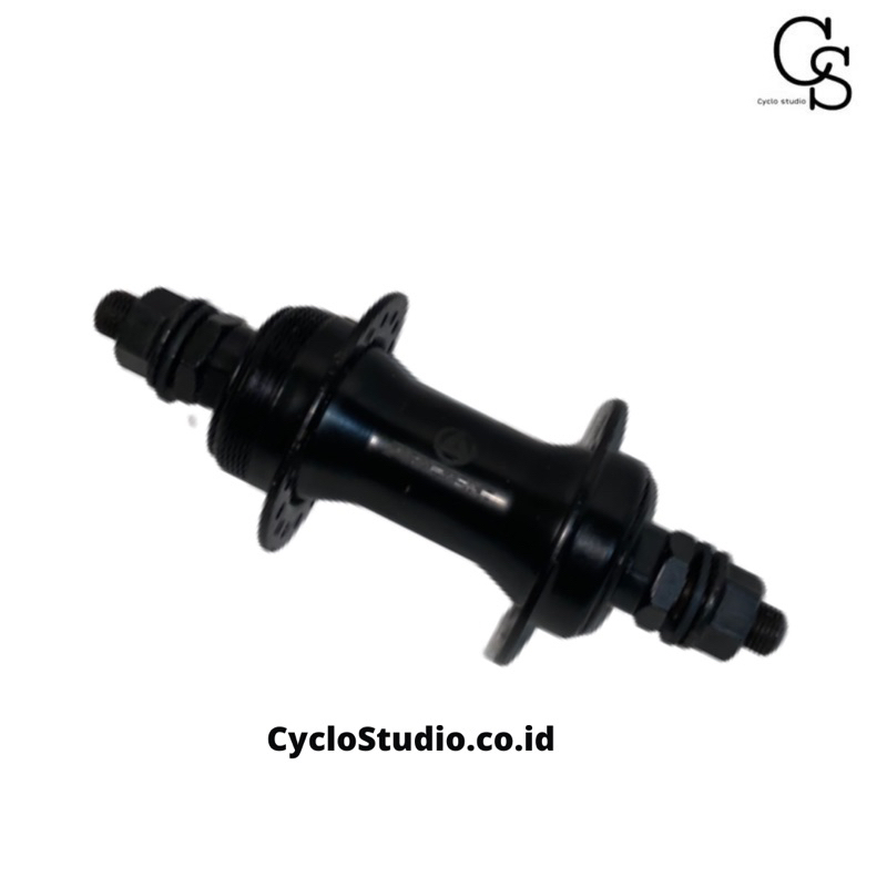 Hub Sepeda Bos Depan Lubang 36 Depan Hitam 36H Drat Pacific