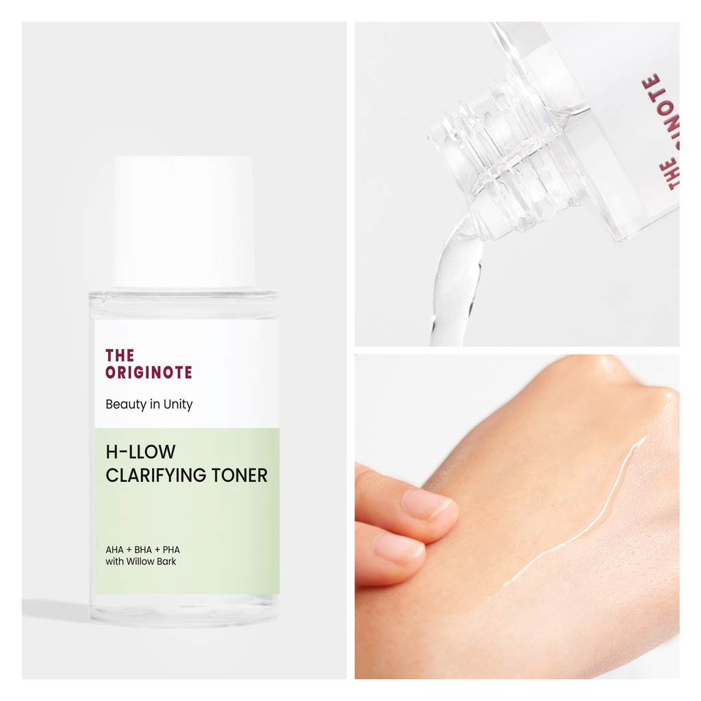 The Originote H-llow Clarifying Toner II Ceraluronic Essence Toner 80ml