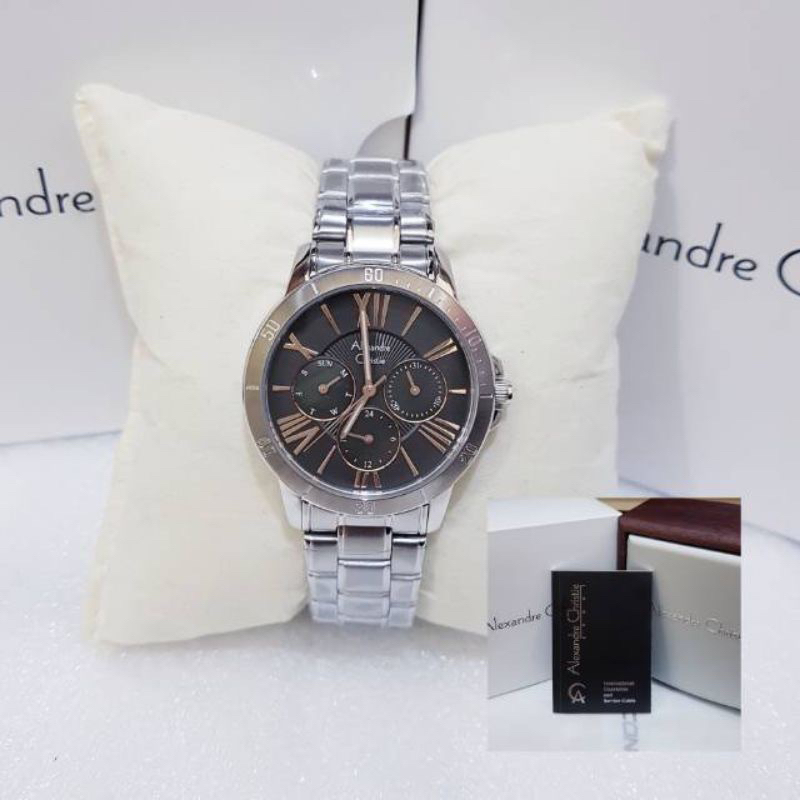 Jam Tangan Alexandre Christie AC 2650 wanita / Alexandre Christie AC  2650 ROSEGOLD ORIGINAL BERGARANSI RESMI