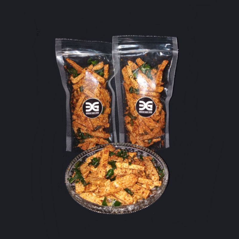 

Erlgra | Basreng Pedas daun jeruk Kemasan (80g)