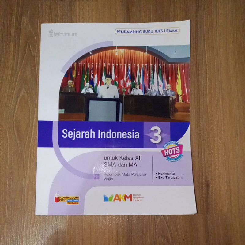 

PRELOVED BUKU SEJARAH INDONESIA KELAS 12 ATAU SMA KELAS 3 (BEKAS PAKAI PRIBADI) LIKE NEW