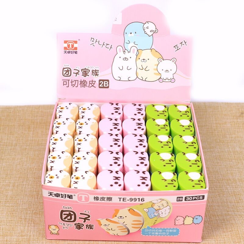 

KENSHO Penghapus Karakter Sumikkogurashi Bisa Dipotong Pisah / Cute Eraser