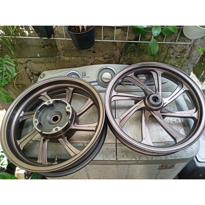 Velg pcx 150 honda pcx pelek racing palang original ori copotan standar kelengkapan seperti dif