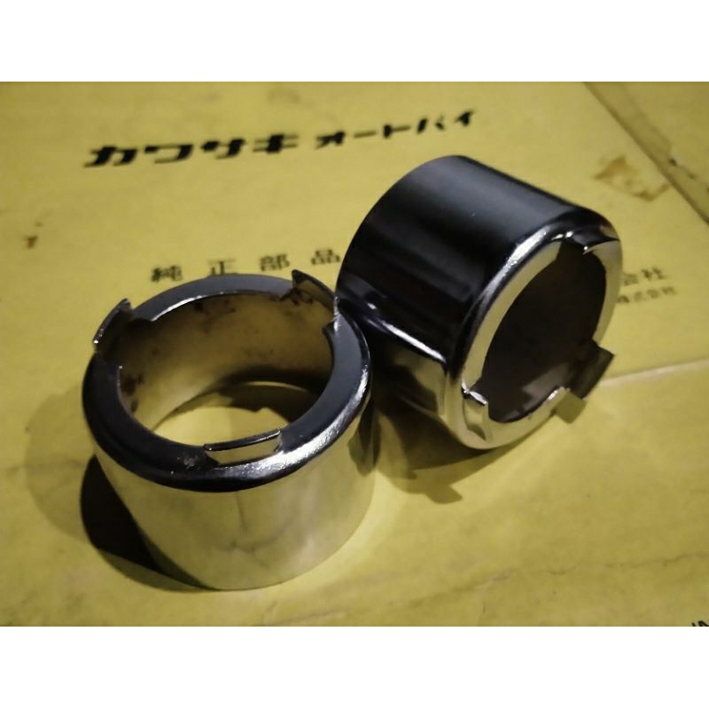 Front Fork Outer Tube Nut Selongsong Bawah Shock Depan KAWASAKI KH100 ELX BINTER KH100 ELX NOS