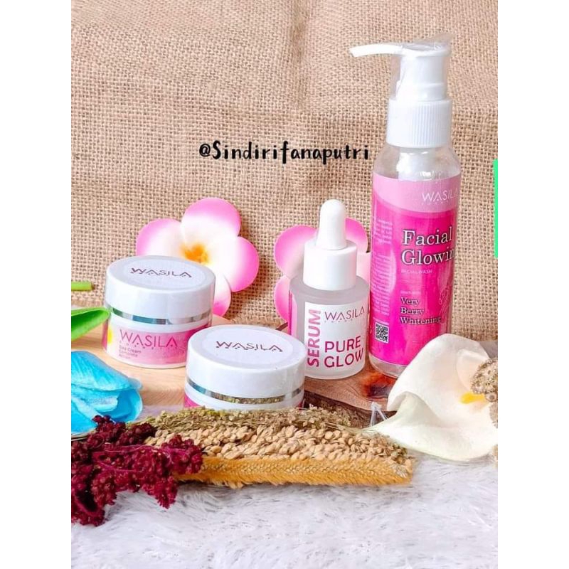 ready stock ✅paket premium pink new series wasila cosmetik (serum)