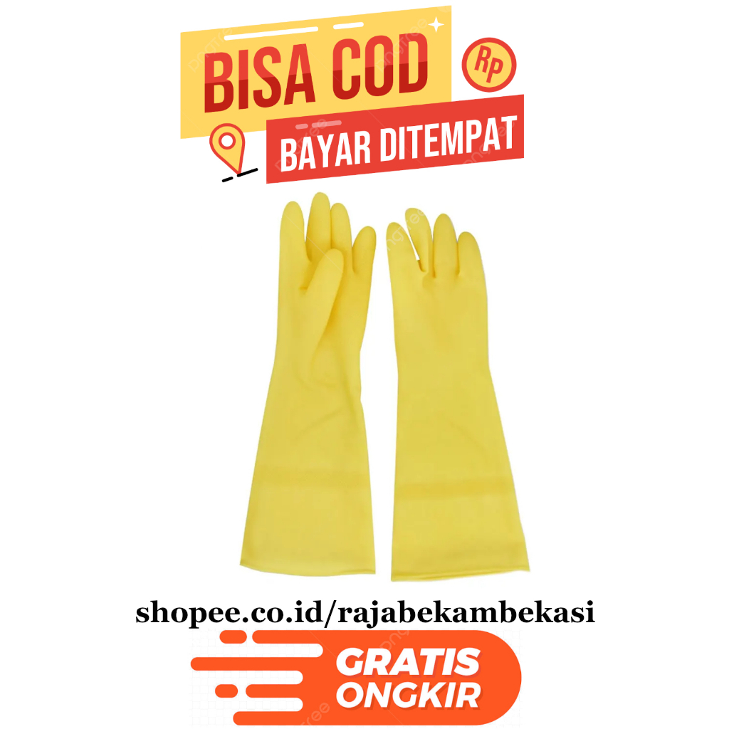 Sarung Tangan Karet Latex - Household Gloves Sarung Tangan Serbaguna
