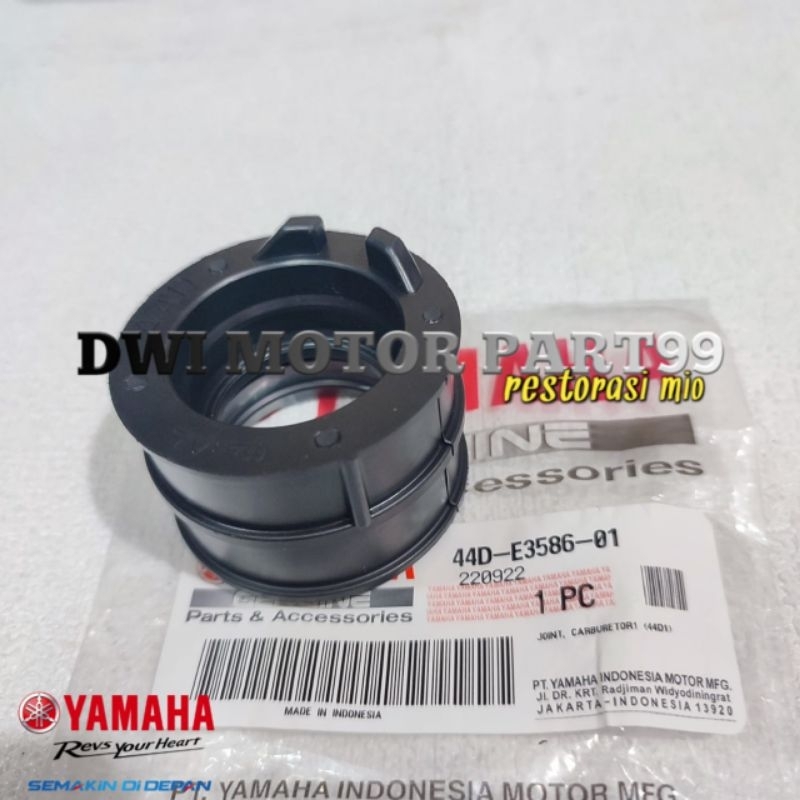 KARET INTEK MANIPUL XEON LAMA KARBURATOR ORIGINAL YAMAHA 44D-E3586-01