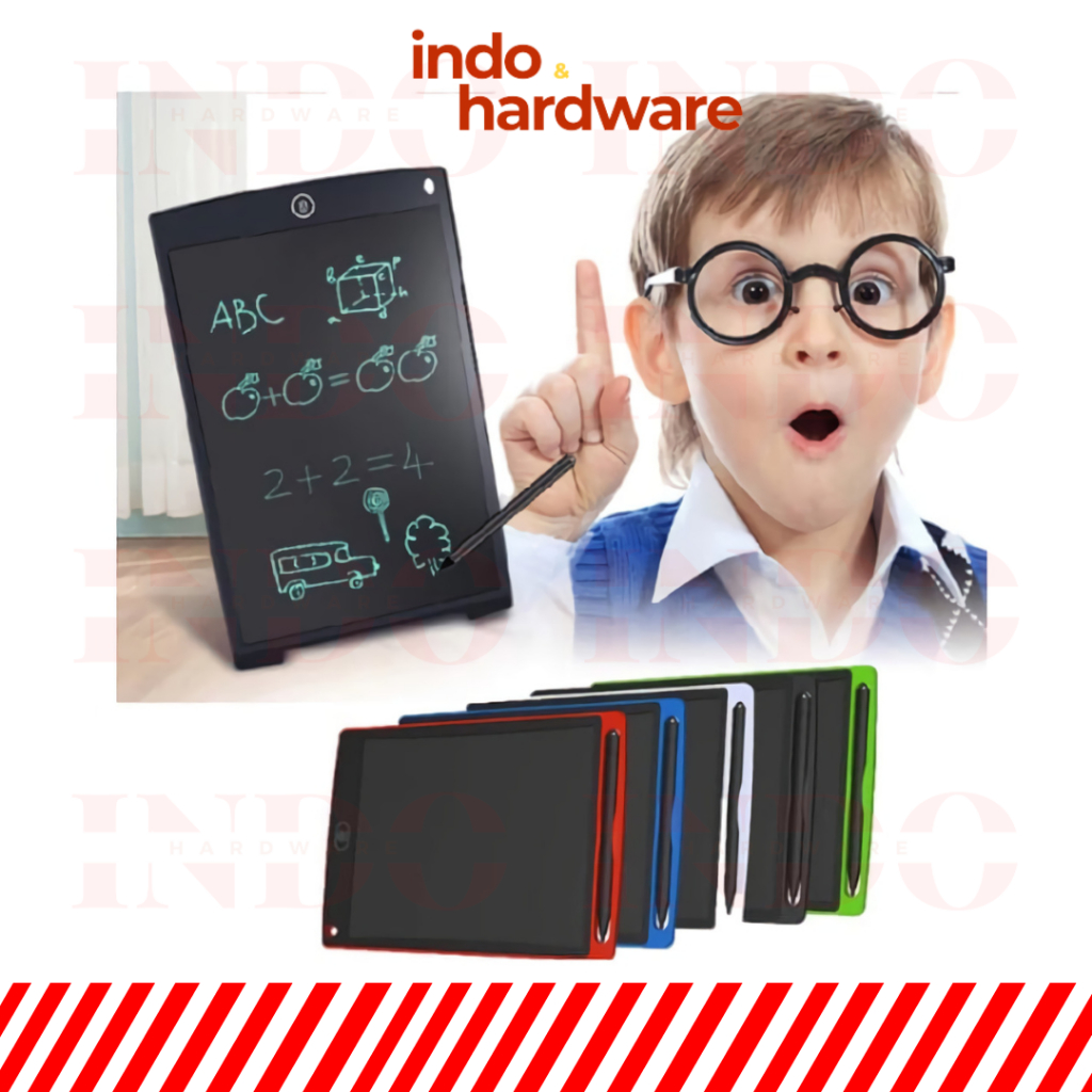 Tablet Papan LCD Writing Drawing Tablet 8.5" Inch Color Papan Tulis Anak Dewasa Board Terbaru Papan 