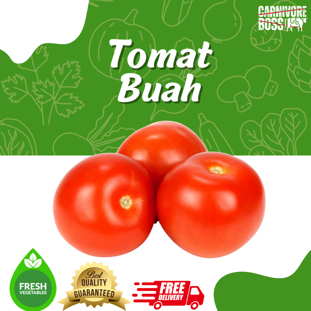 

TOMAT BUAH SUPER FRESH 500 GRAM / TOMAT BUAH / TOMAT / SAYUR