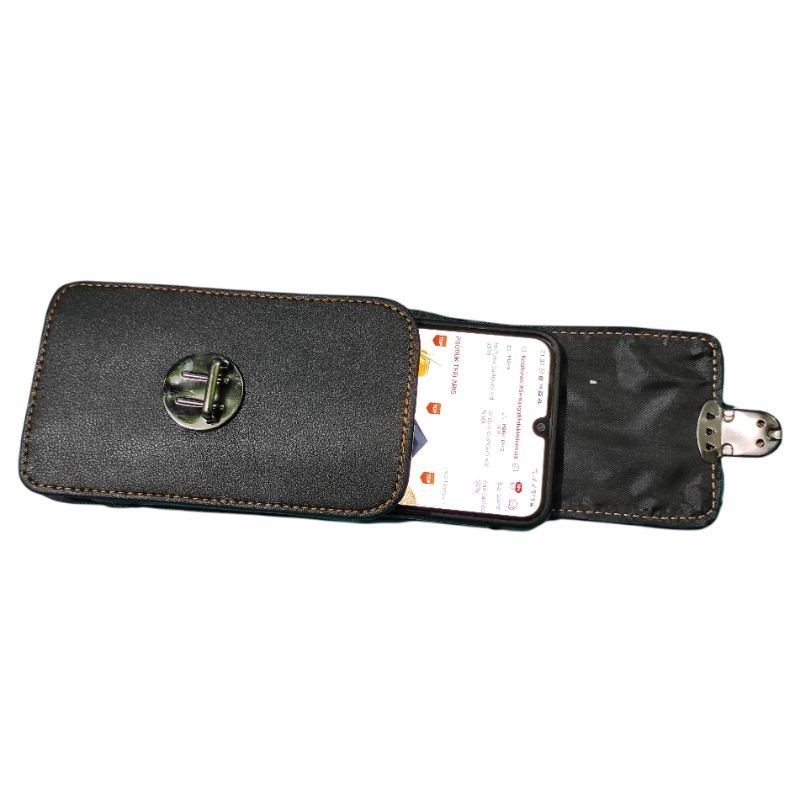 Limited Tas Hp Pinggang Kulit Pu Premium Terlaris - Dompet Pinggang Wadah Hp