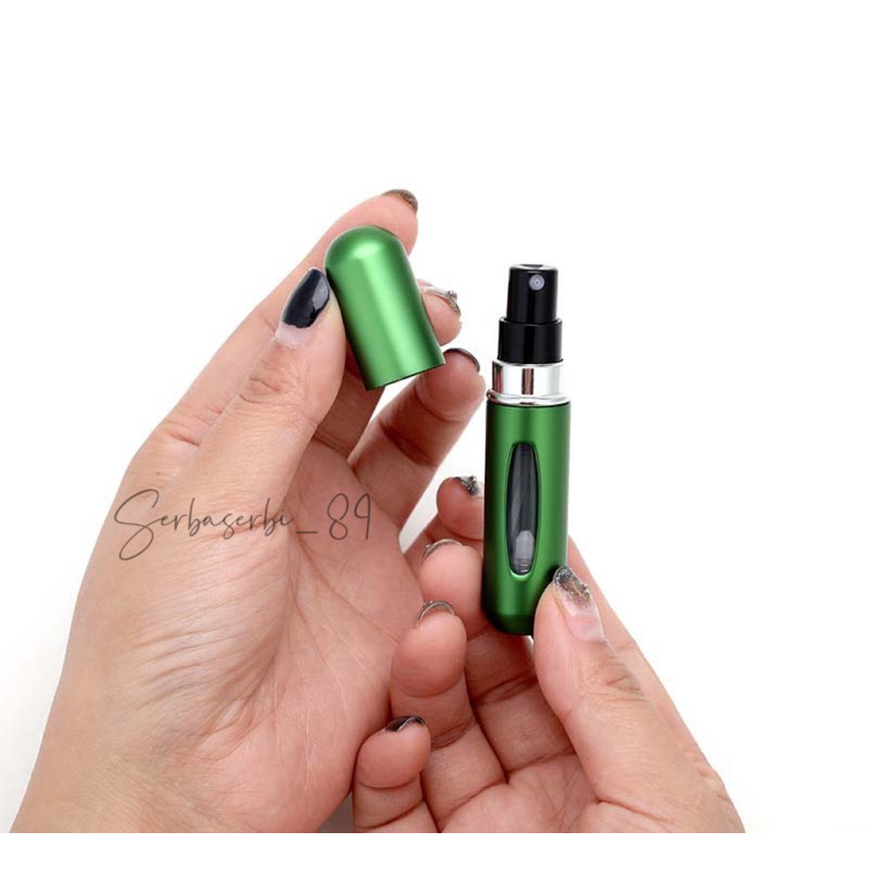 botol parfum mini isi ulang 5ml aluminium botol mini travel