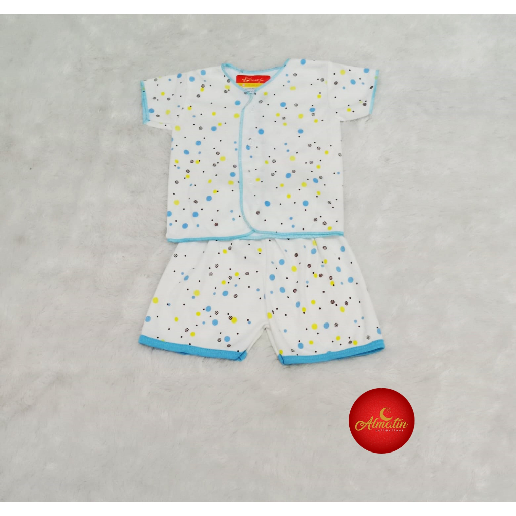 setelan baju bayi baru lahir baju bayi tangan pendek baju bayi 0 - 3 bulan baju bayi newborn