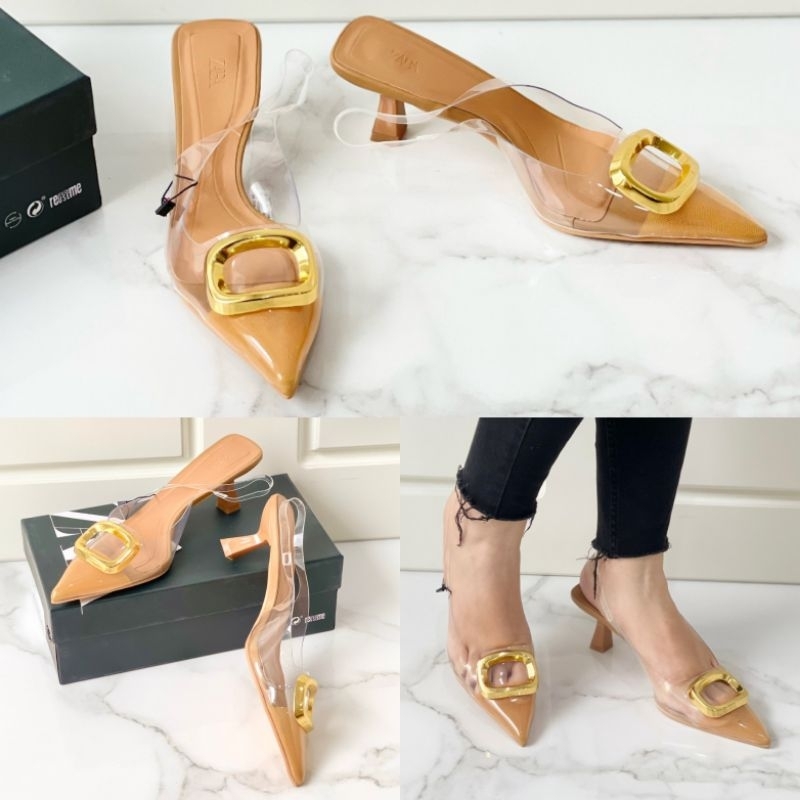 Zara Heels 6cm Selop S19110