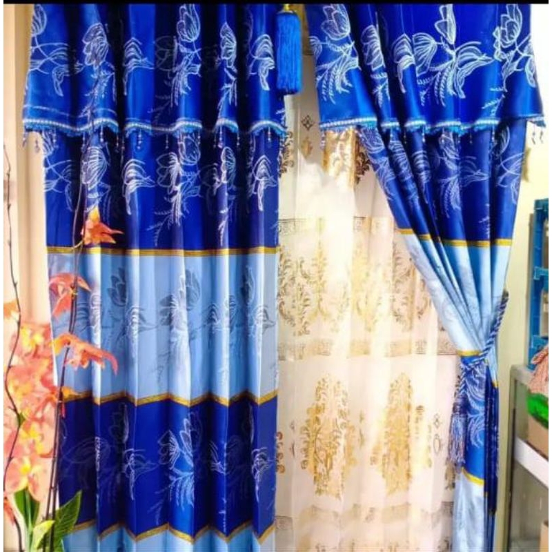 [GSR]Gorden jendela/gorden pintu/gorden poni smokring poni tempel/gorden termurah/gorden jodha poni 