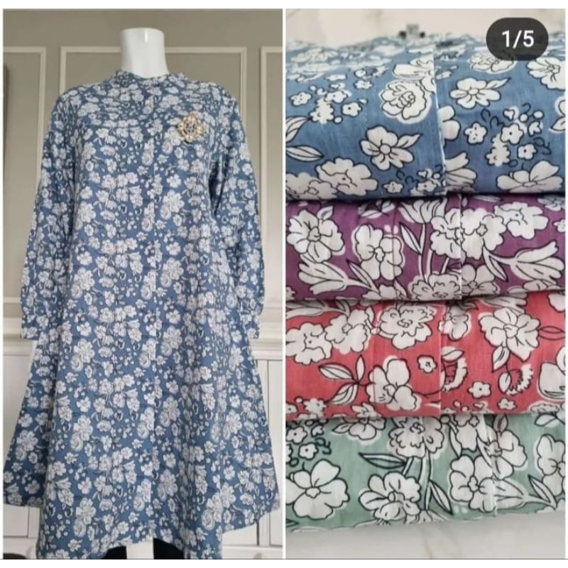 ♡kareemabutik♡ tunik katun jepang ori by Edness Kayla