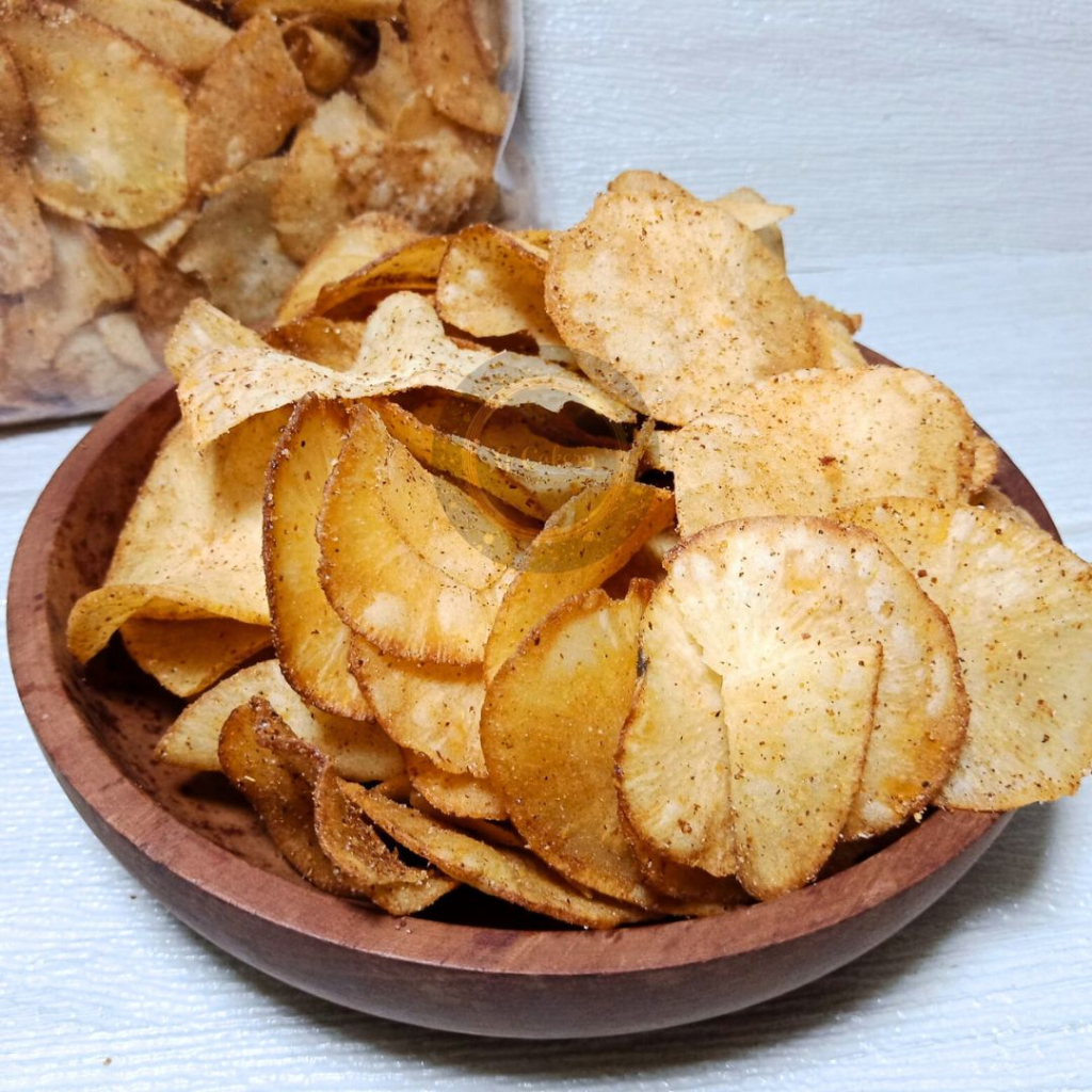 

Keripik Singkong Pedas / Singkong Lada