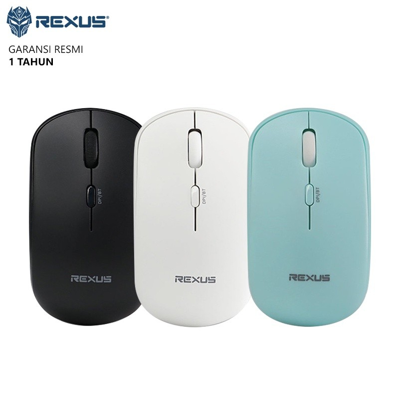 Mouse Wireless Bluetooth Rexus QB100 Silent Click