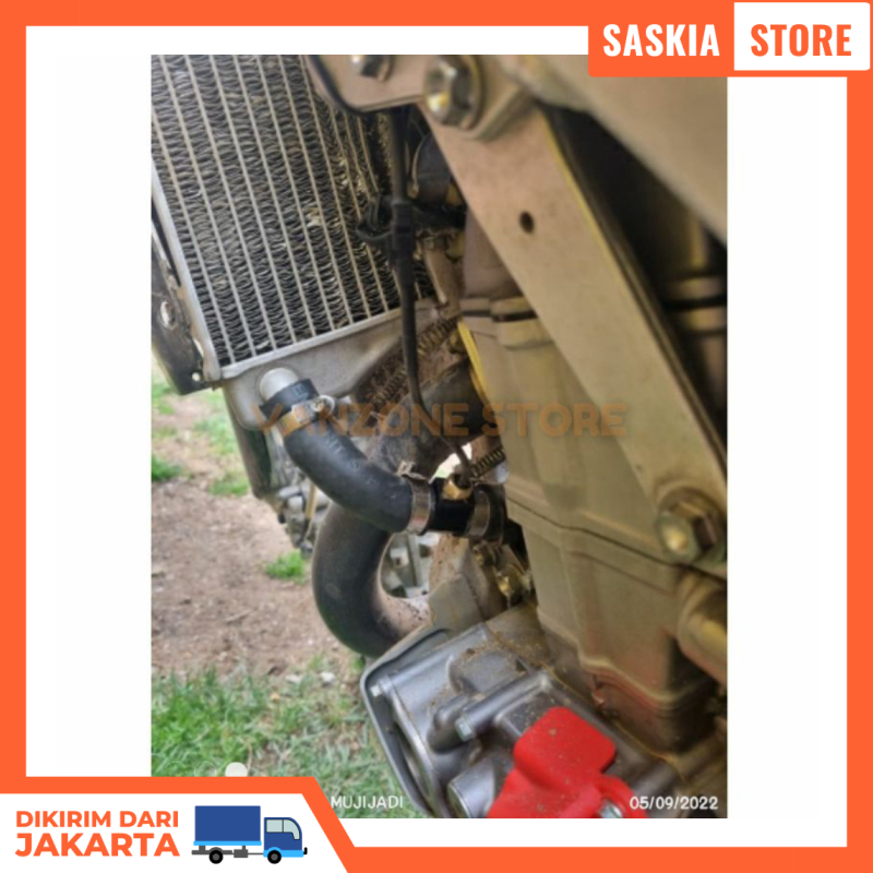 KOSO Aksesoris Sambungan Sensor Konektor Suhu Selang Radiator Mesin Motor 18MM