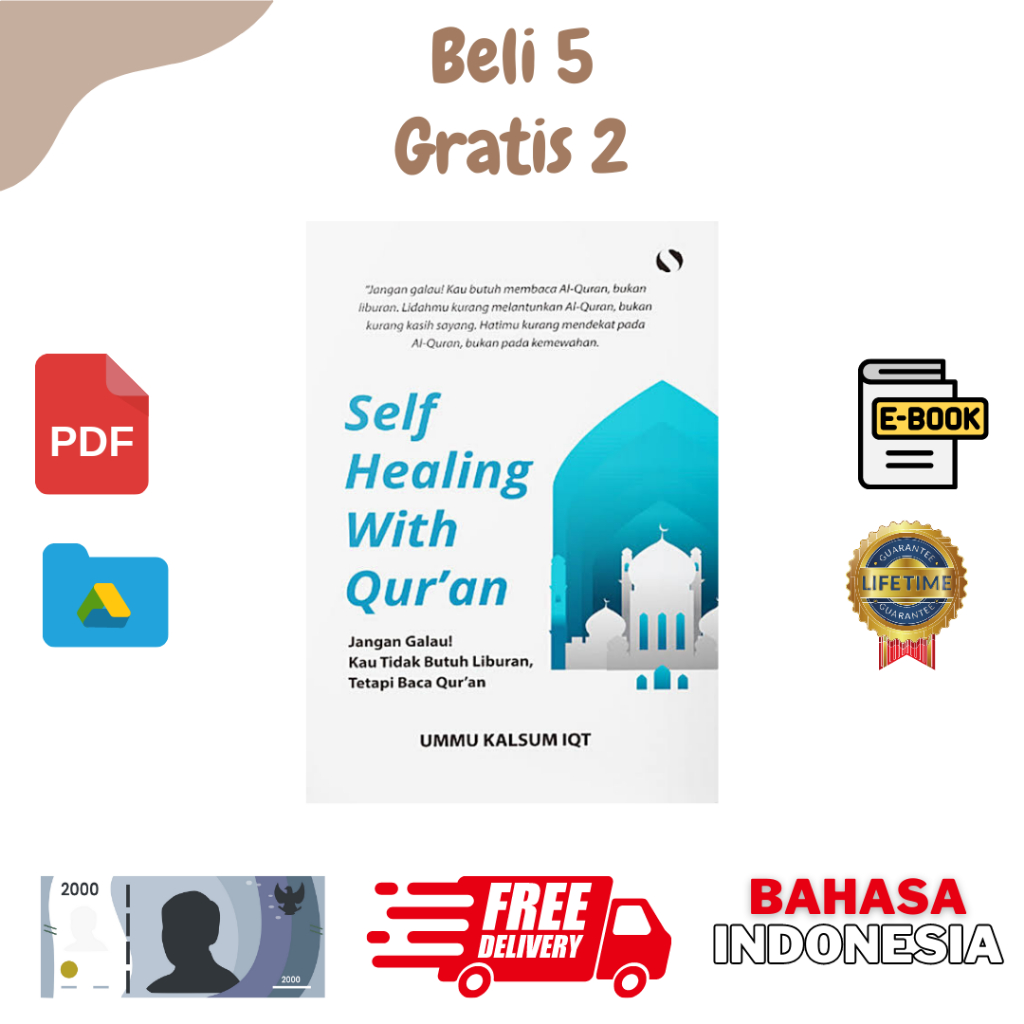 

Self Healing With Quran, Dikirim Langsung ke WA atau Email