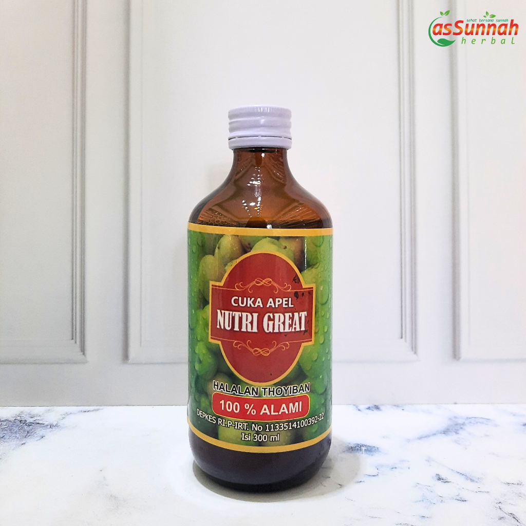 

Cuka Apel Nutri Great Nutrigreat Murni Original BPOM