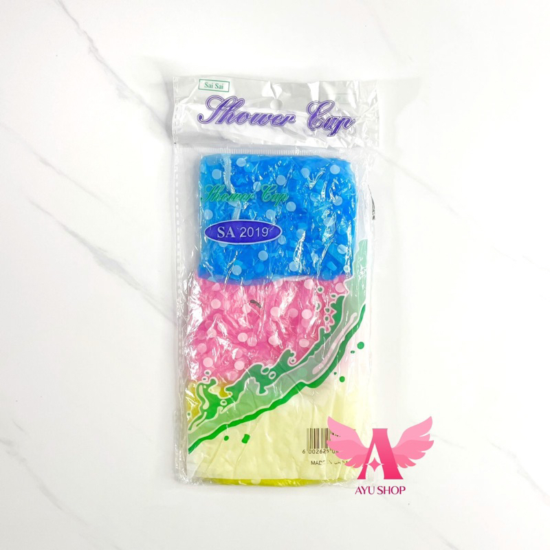 Shower Cap Isi 3 / Pelindung Rambut