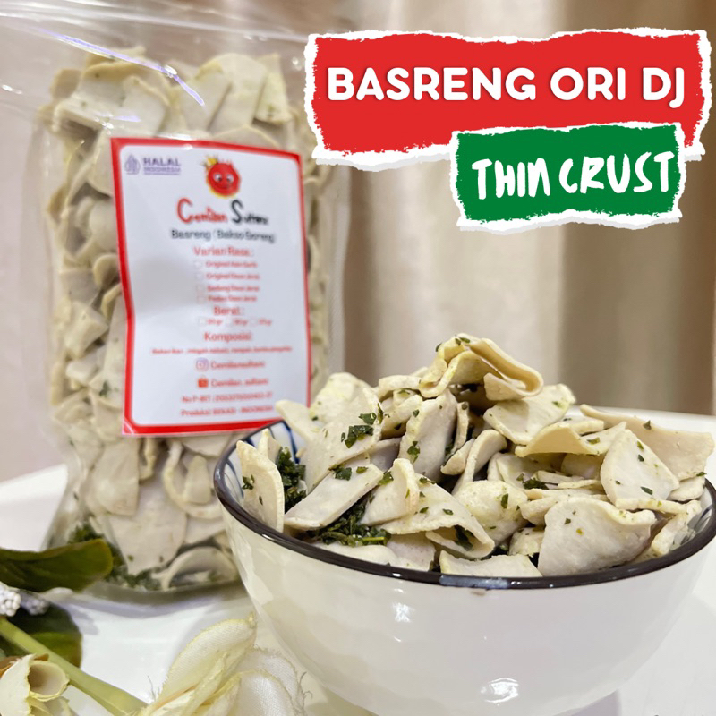 

Basreng by Cemilan Sultanz Rasa Original Daun Jeruk