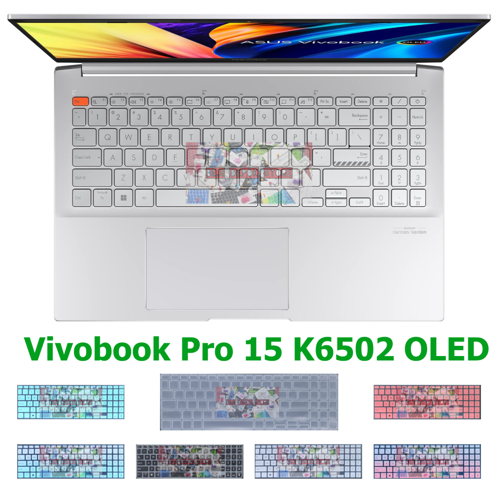 Keyboard Protector Asus Vivobook Pro 15 15X OLED OLED K5602 K5602ZC