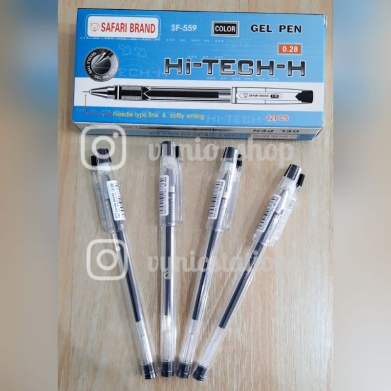 

Pulpen /gel pen Hi-Tech-H Safari 0.28 mm